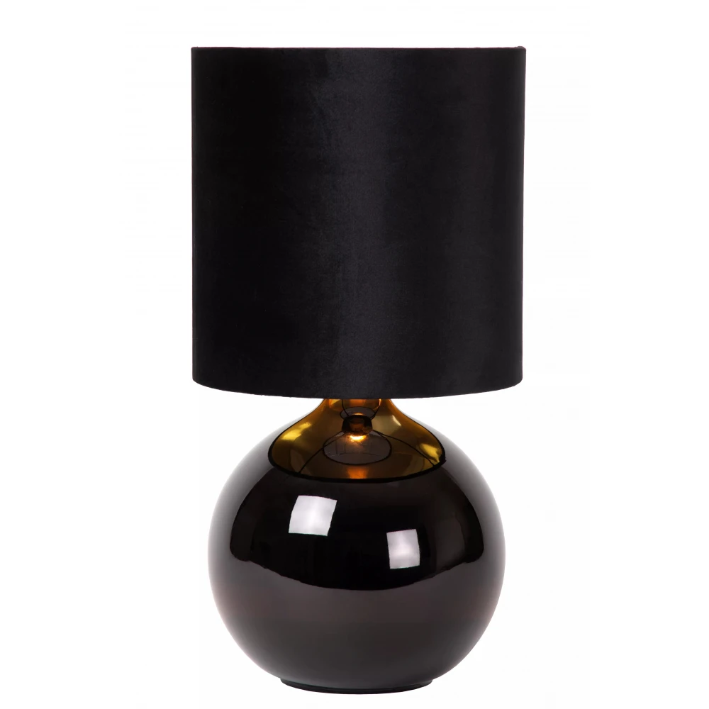 Επιτραπέζιο Φωτιστικό Σε Μαύρο Χρώμα E14 Ø24cm ESTERAD Lucide