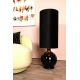 Φωτιστικό Δαπέδου Μαύρο Ø34cm 1xE27 ESTERAD Lucide