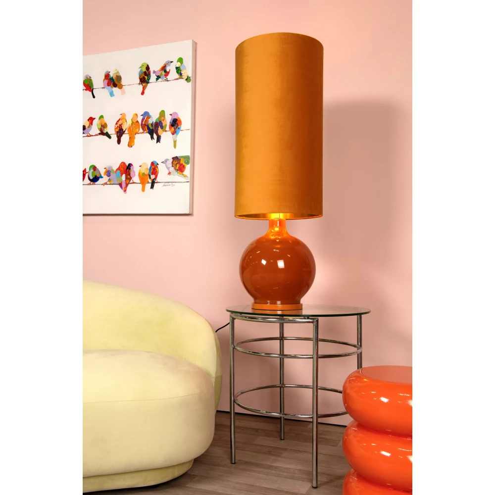 Φωτιστικό Δαπέδου Κίτρινο Ø34cm 1xE27 ESTERAD Lucide