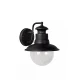 Επιτοίχιο Φωτιστικό Μαύρο 1xE27 Ø21,5cm 1xE27 IP44 FIGO Lucide