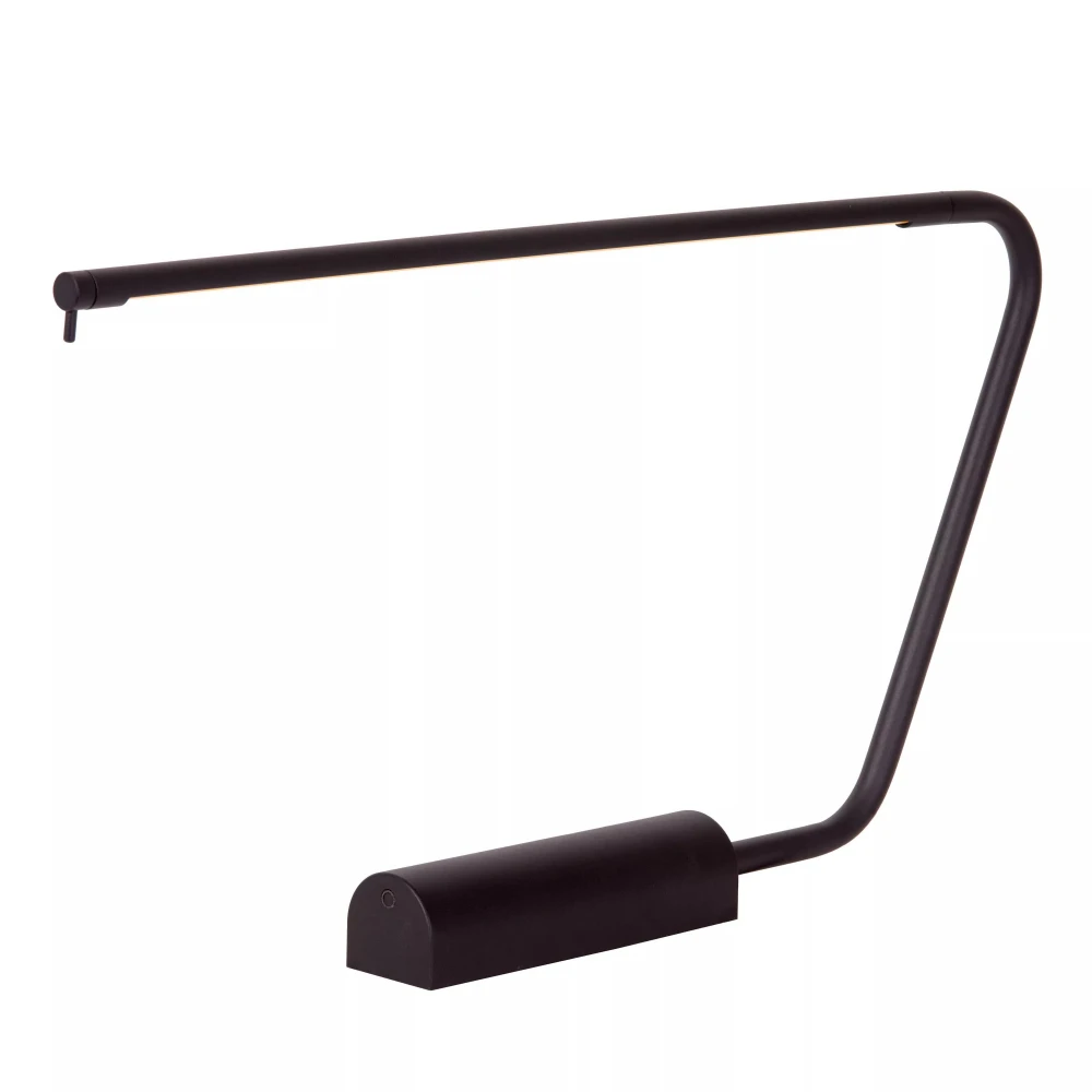Πορτατίφ Μαύρο Μεταλλικό 1x9W 2700K Black MADISON Lucide