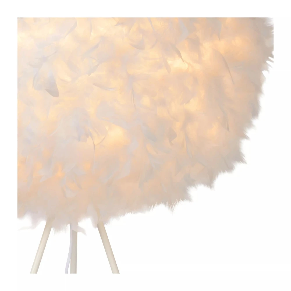 Φωτιστικό Δαπέδου Λευκό Ø50cm 1xE27 GOOSY SOFT Lucide
