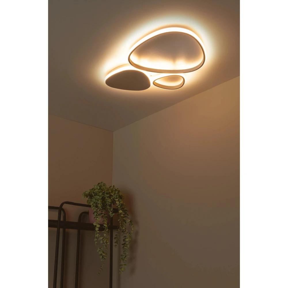 LED Φωτιστικό Οροφής CCT 1x30W 2700K/4000K - Τοπέ SAMLING Lucide