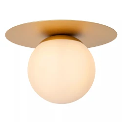 Επιτοίχιο Φωτιστικό Ματ Χρυσό Ø25cm 1xE27 TRICIA Lucide