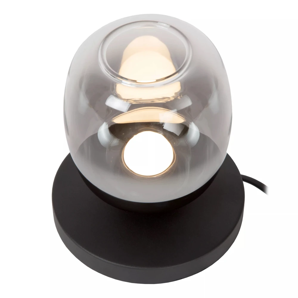 Φωτιστικό Επιτραπέζιο Ø15cm LED 1x6W 3000K Black TAMINO Lucide