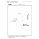 Φωτιστικό Επιτραπέζιο Ø15cm LED 1x6W 3000K Black TAMINO Lucide
