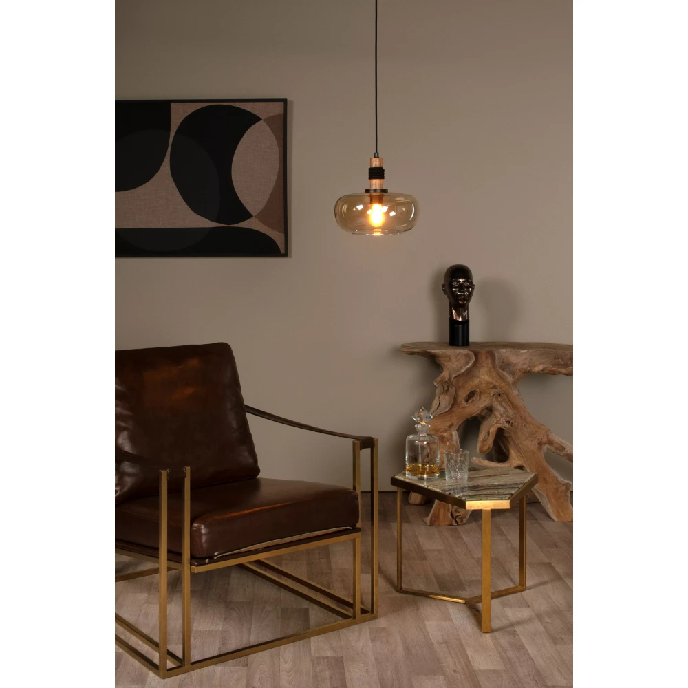 LED Κρεμαστό Φωτιστικό Μονόφωτο Μελί 1xE27 Ø30 - Lucide