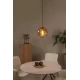 LED Κρεμαστό Φωτιστικό Μονόφωτο Ø25cm 1xE27 Μελί MONSARAZ Lucide