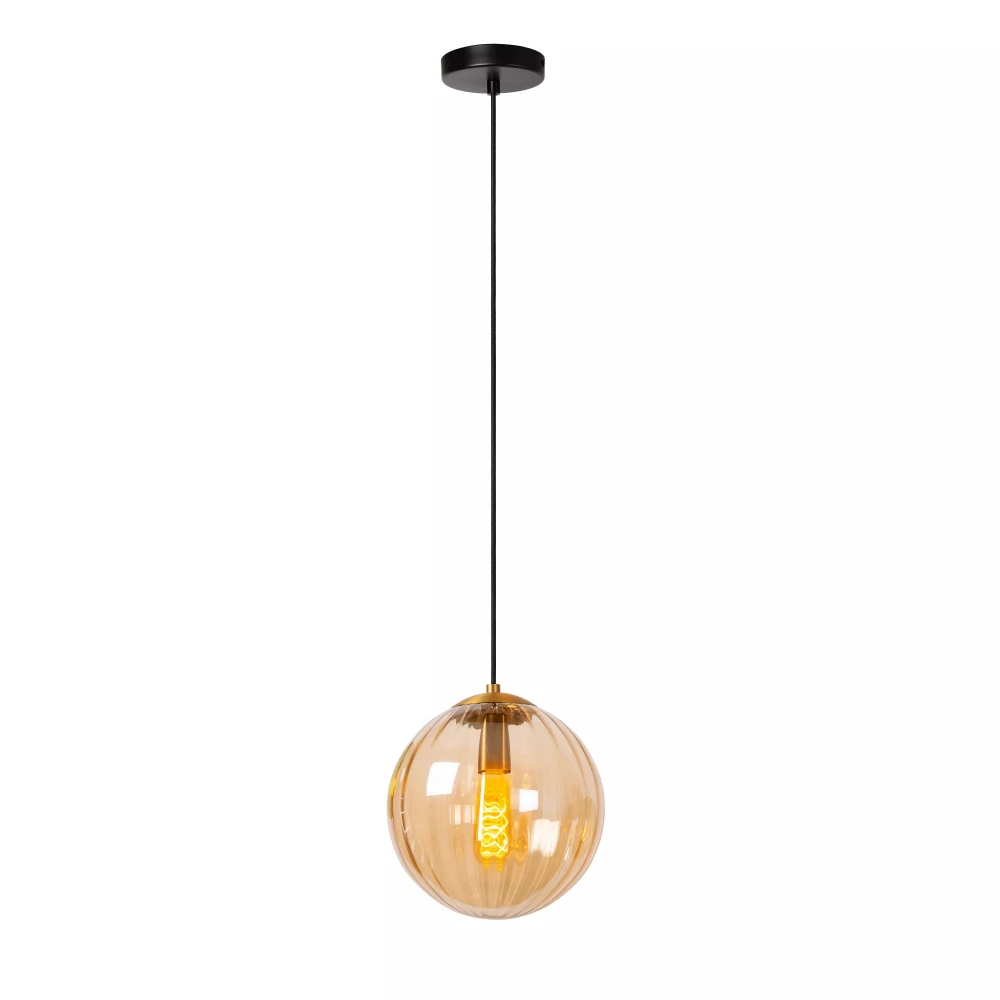 LED Κρεμαστό Φωτιστικό Μονόφωτο Ø25cm 1xE27 Μελί MONSARAZ Lucide