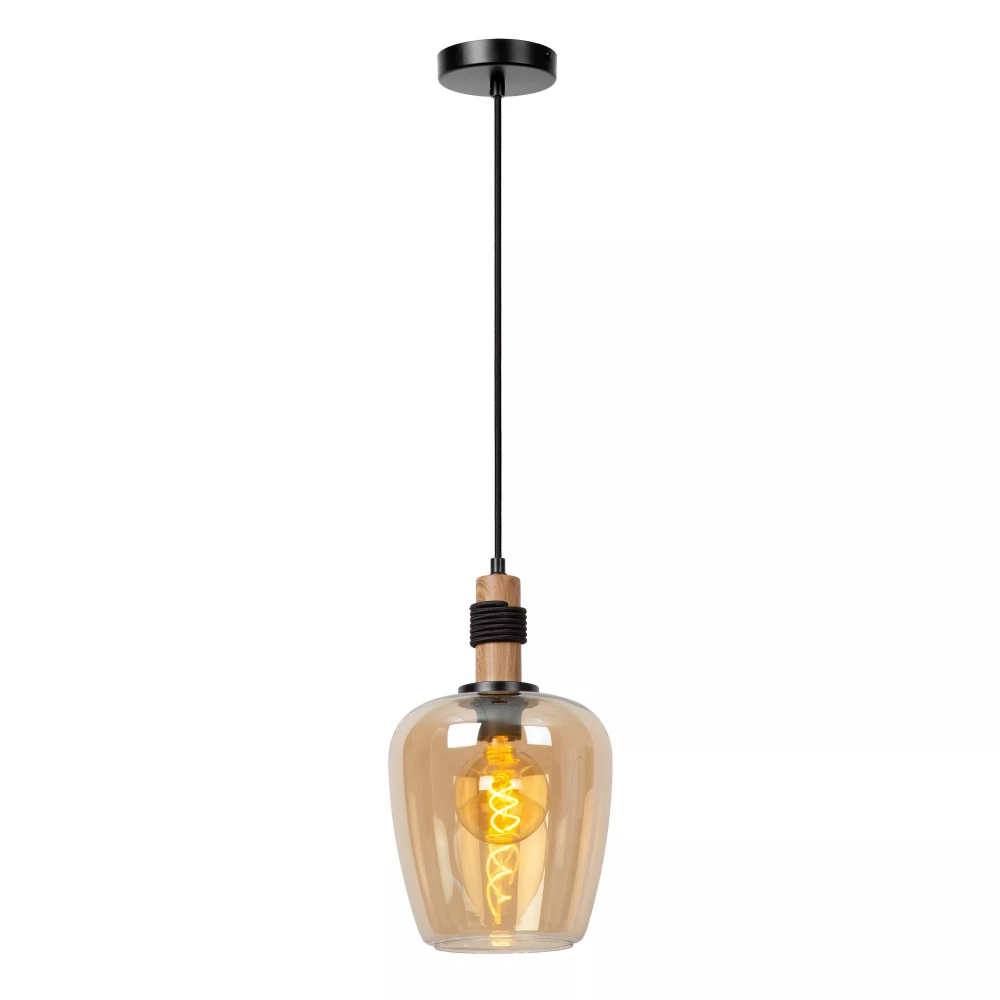 LED Κρεμαστό Φωτιστικό Μονόφωτο Μελί 1xE27 Ø22 - Lucide