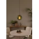 LED Κρεμαστό Φωτιστικό Μονόφωτο Ø25cm 1xE27 Πράσινο MONSARAZ Lucide