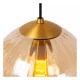 LED Κρεμαστό Φωτιστικό Μονόφωτο Ø25cm 1xE27 Μελί MONSARAZ Lucide