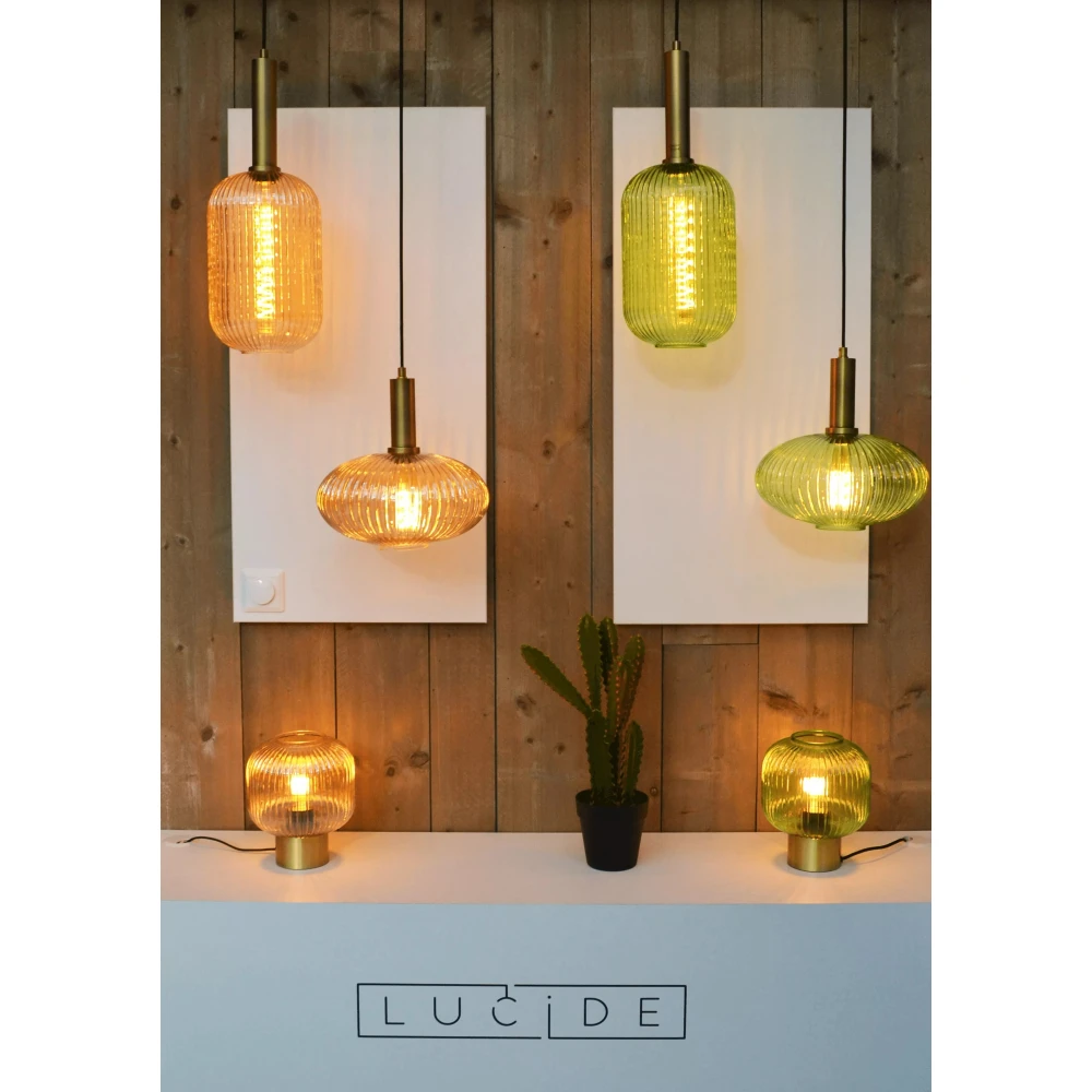 Φωτιστικό Επιτραπέζιο Ø20cm 1xE27 Μελί MALOTO Lucide