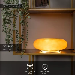 Φωτιστικό Επιτραπέζιο Ø29,5cm 3xG9 Ταμπά SENTINO Lucide