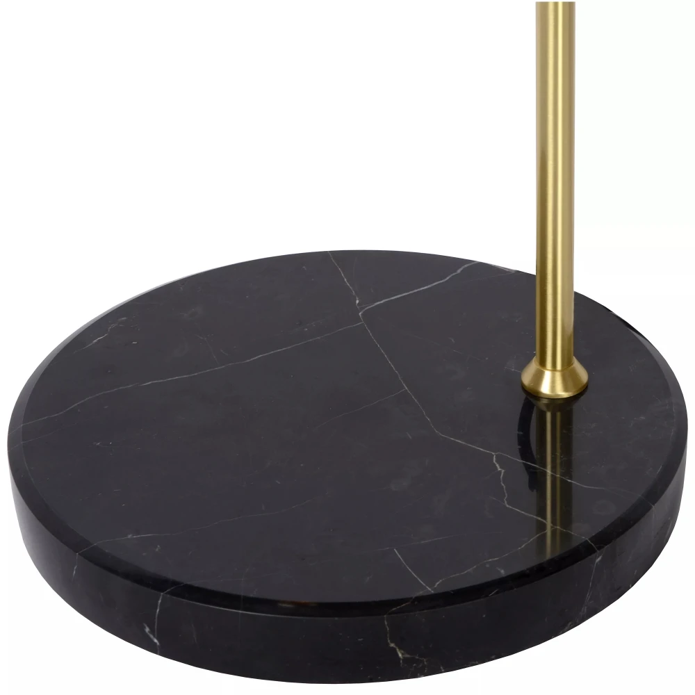 Φωτιστικό δαπέδου Ø28cm 1xE27 Smoke Γκρι Lucide