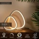 LED Φωτιστικό Επιτραπέζιο CCT 1x16W 2700K/4000K - Γκρι-Μπεζ - Essential SAMLING Lucide