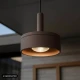 Κρεμαστό Φωτιστικό Μεταλλικό Ø11 cm LED 1x8W 2700K IP54 Rust Brown Essential LENZ LUCIDE