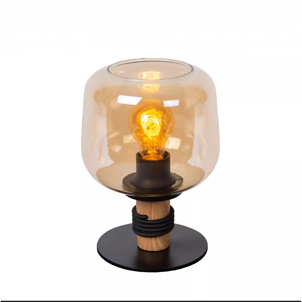 Φωτιστικό Επιτραπέζιο Μελί Ø18cm 1xE27 Lucide