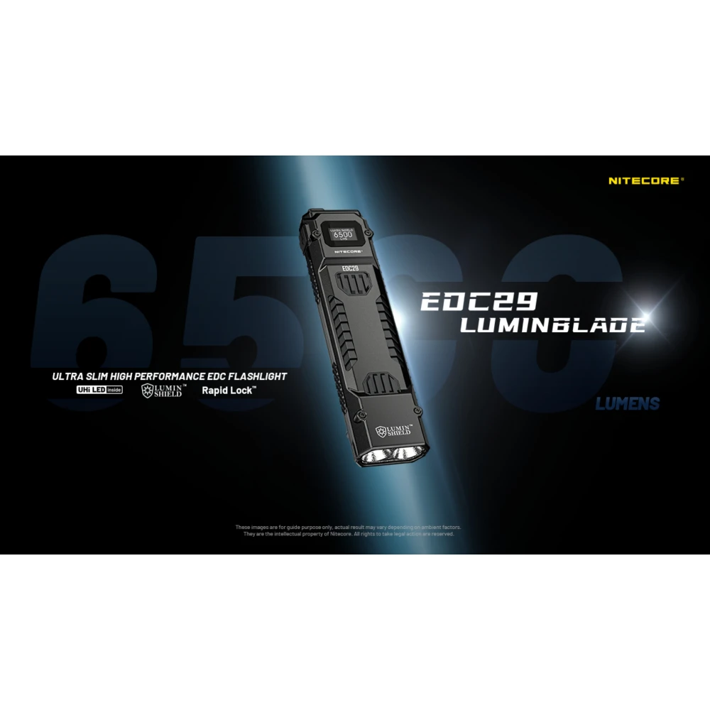 ΦΑΚΟΣ LED NITECORE EDC29HUI, 6500Lumens