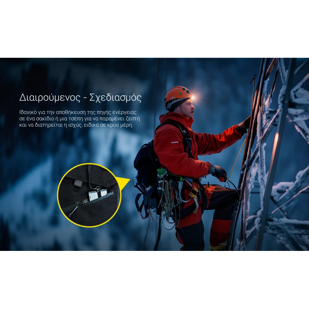 ΦΑΚΟΣ LED NITECORE HEADLAMP HU2000