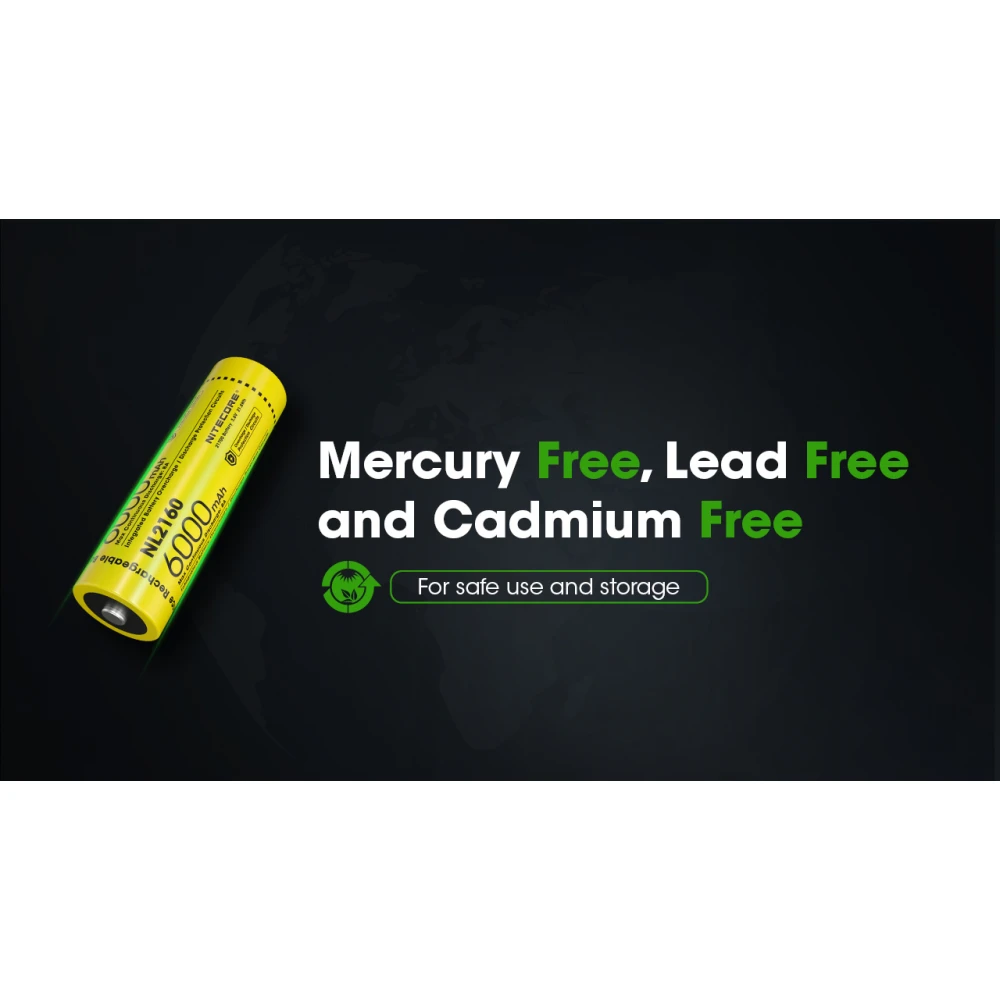 ΜΠΑΤΑΡΙΑ NITECORE 21700/ 6000mAh (τιμή τεμαχίου)