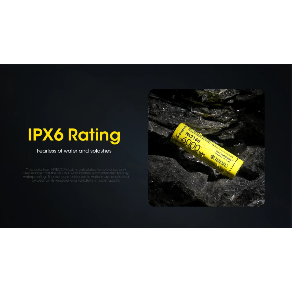 ΜΠΑΤΑΡΙΑ NITECORE 21700/ 6000mAh (τιμή τεμαχίου)