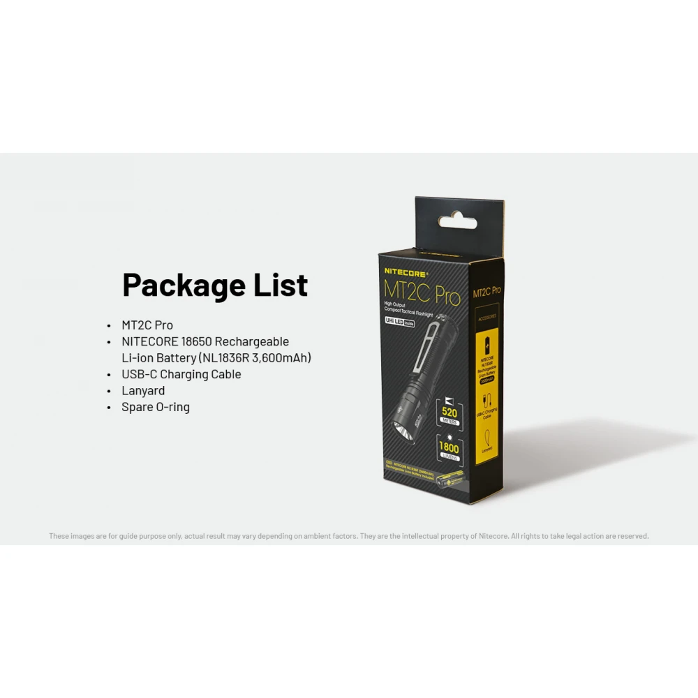 ΦΑΚΟΣ LED NITECORE MULTI TASK MT2C PRO