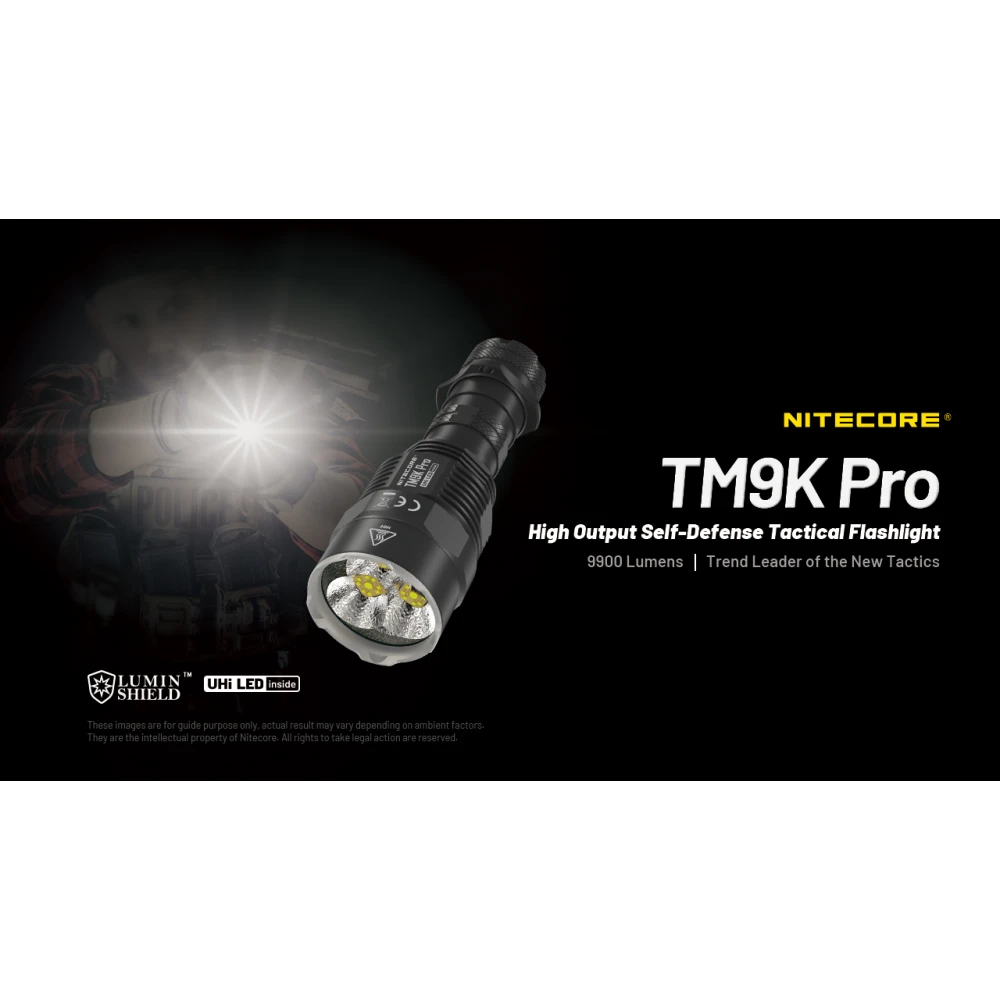 ΦΑΚΟΣ LED NITECORE TM9K PRO , 9900 Lumens