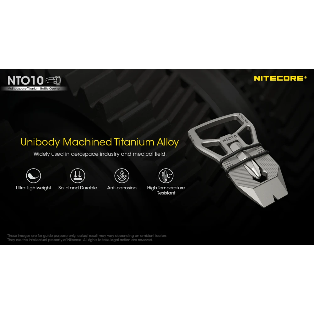 ΑΝΟΙΧΤΗΡΙ TITANIOY NITECORE NTO10, Πολυχρηστικό εργαλείο
