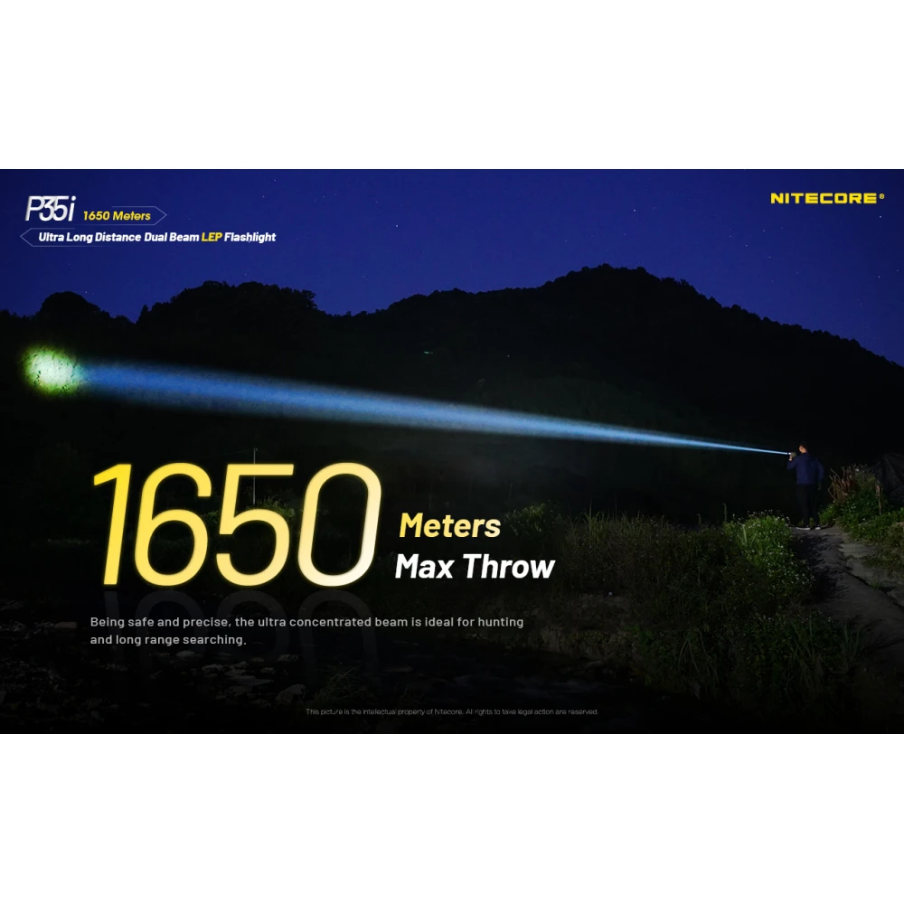 ΦΑΚΟΣ LED NITECORE PRECISE P35i