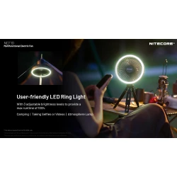 ΑΝΕΜΙΣΤΗΡΑΣ ΠΟΛΥΧΡΗΣΤΙΚΟΣ NITECORE NEF10 Grey