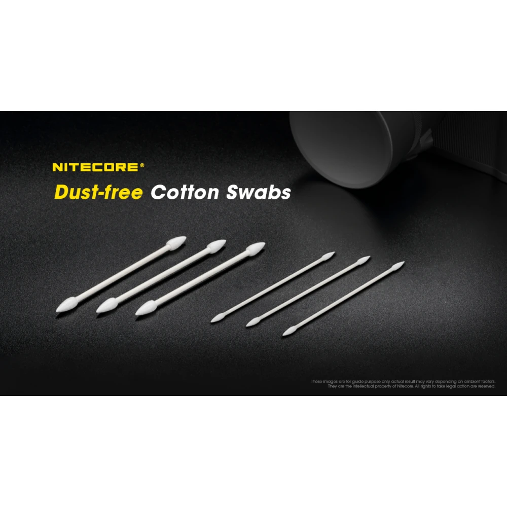 DUST-FREE COTTON SWABS