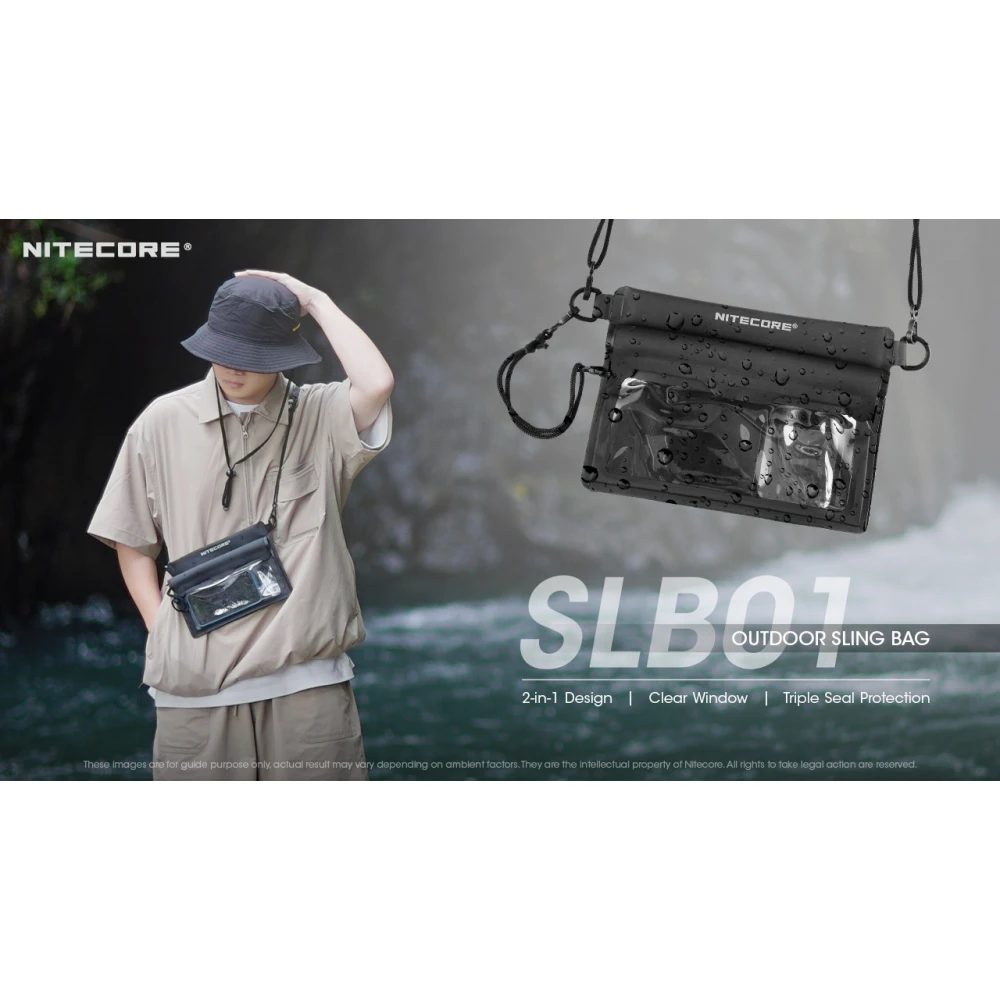 ΤΣΑΝΤΑΚΙ  NITECORE EDC, SLB01, Waterproof 500D 500D PVC Fabric