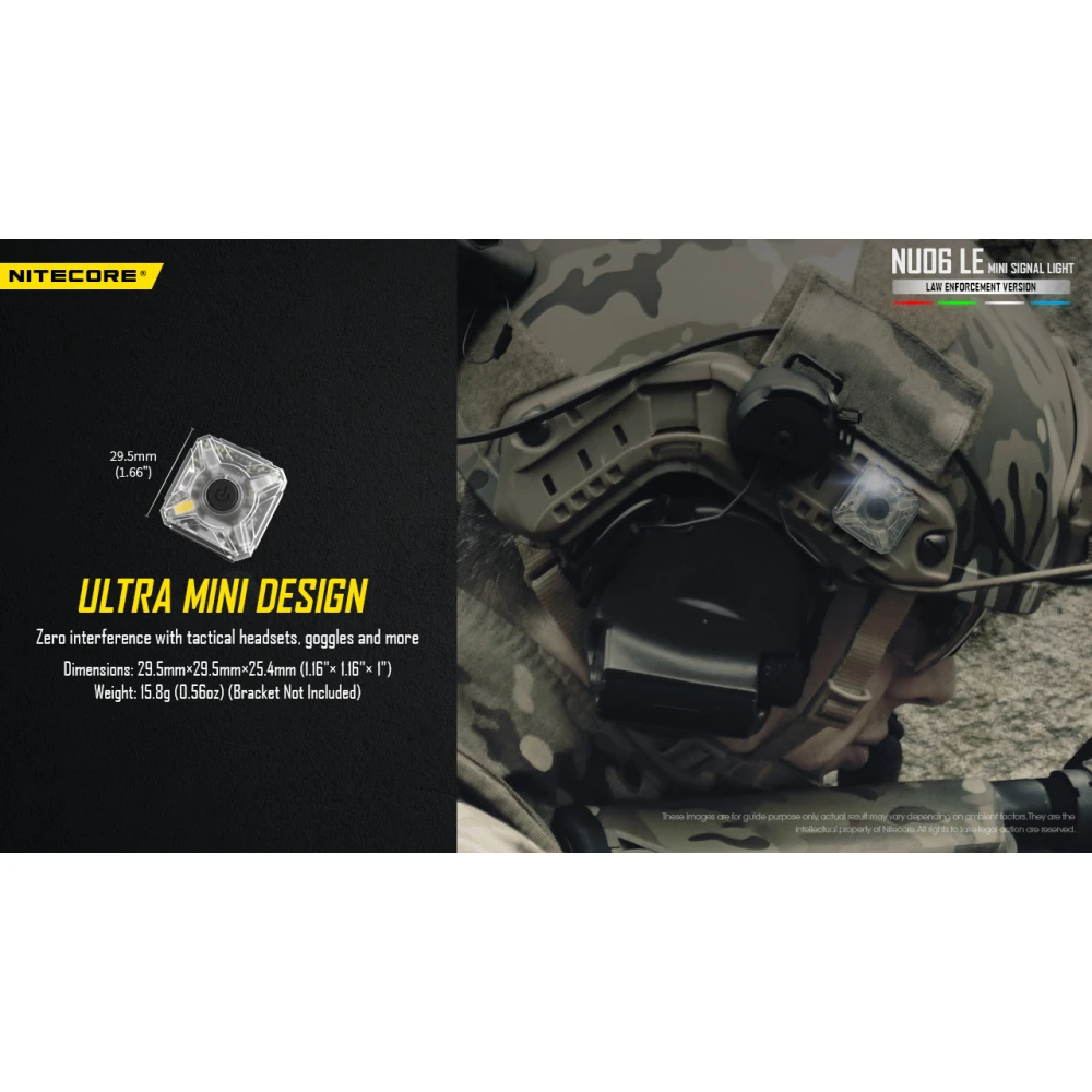 ΦΑΚΟΣ LED NITECORE HEADLAMP NU06LE