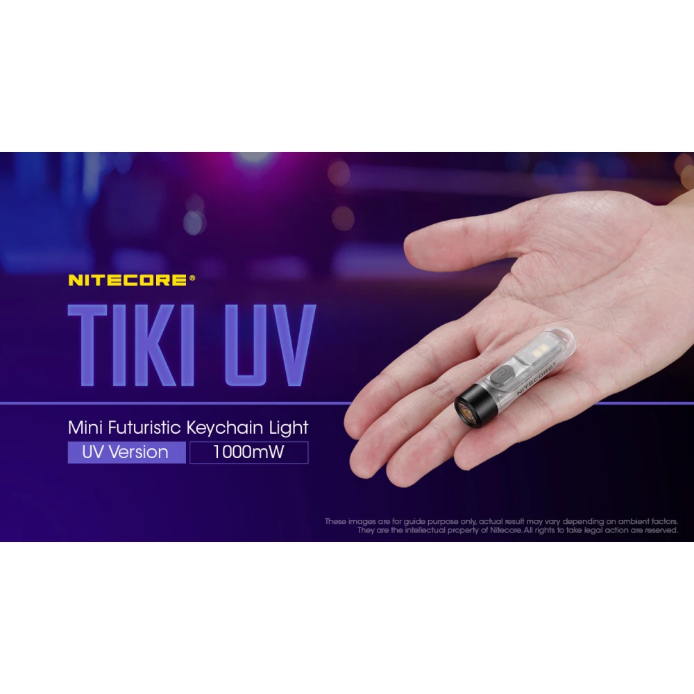 ΦΑΚΟΣ LED NITECORE TIKI UV,  1000 mW