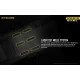 ΖΩΝΗ NITECORE Tactical belt pad, Lightweight, Black, XL