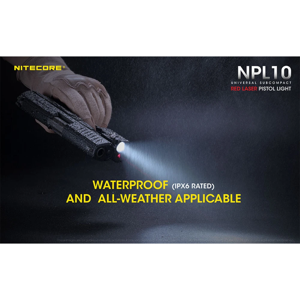 ΦΑΚΟΣ LED NITECORE NPL10, Set με μπαταρια CR2