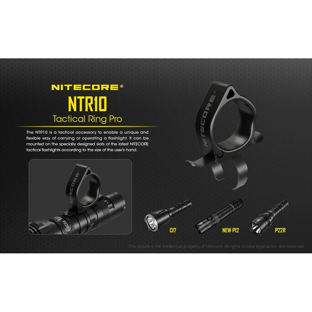 ΒΑΣΗ ΦΑΚΟΥ NITECORE NTR10, Tactical Ring