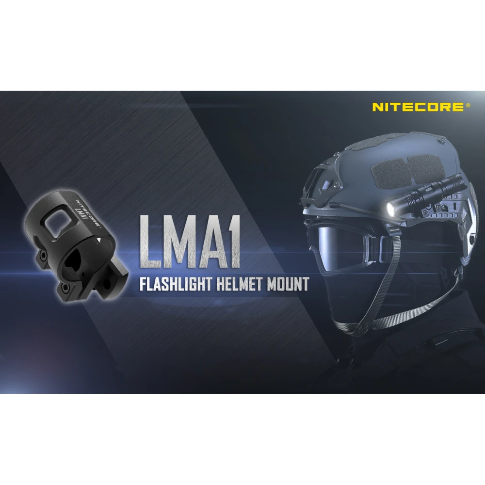 ΒΑΣΗ ΦΑΚΟΥ NITECORE LMA1, για rail system κρανους