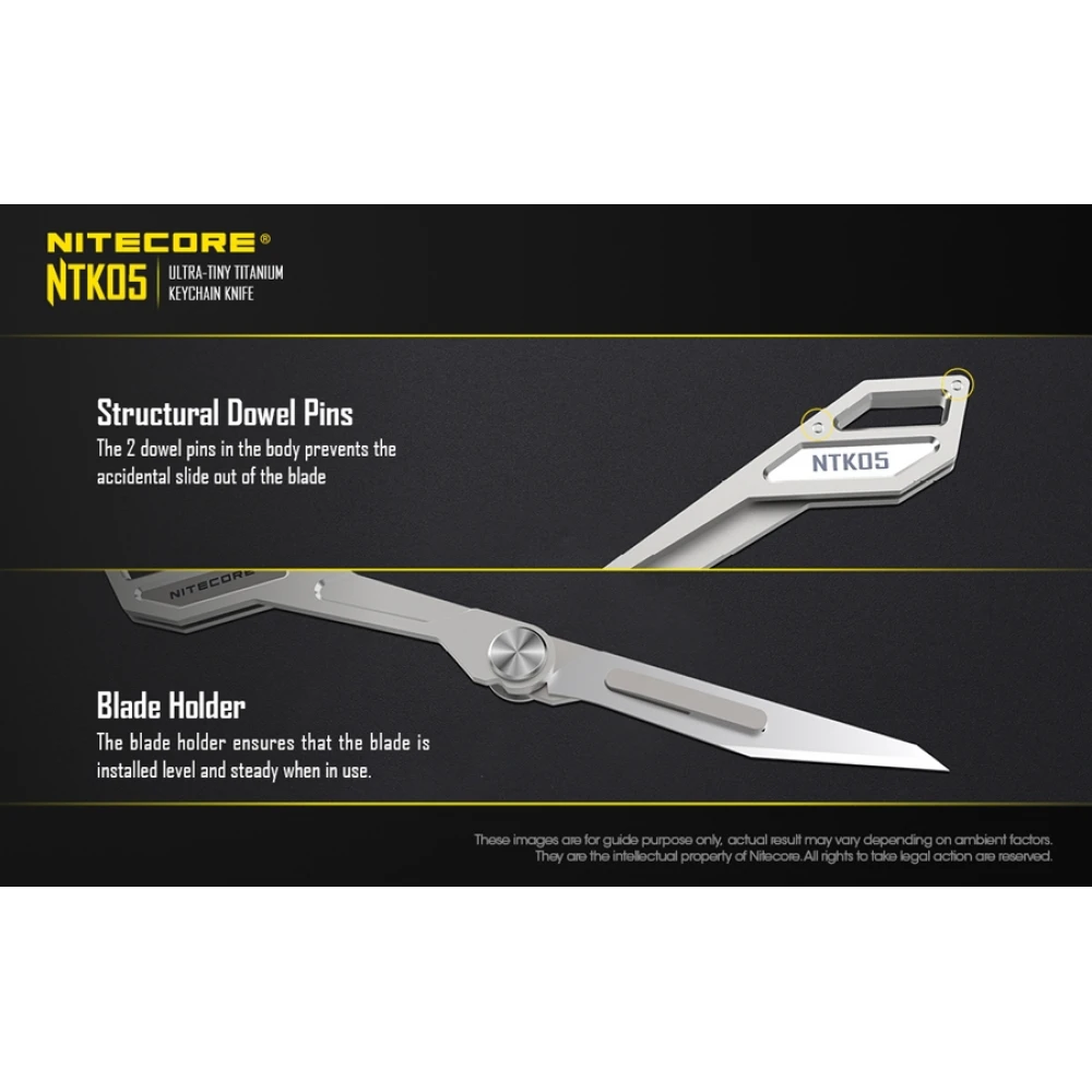 Titanium Utility Knife - NTK05