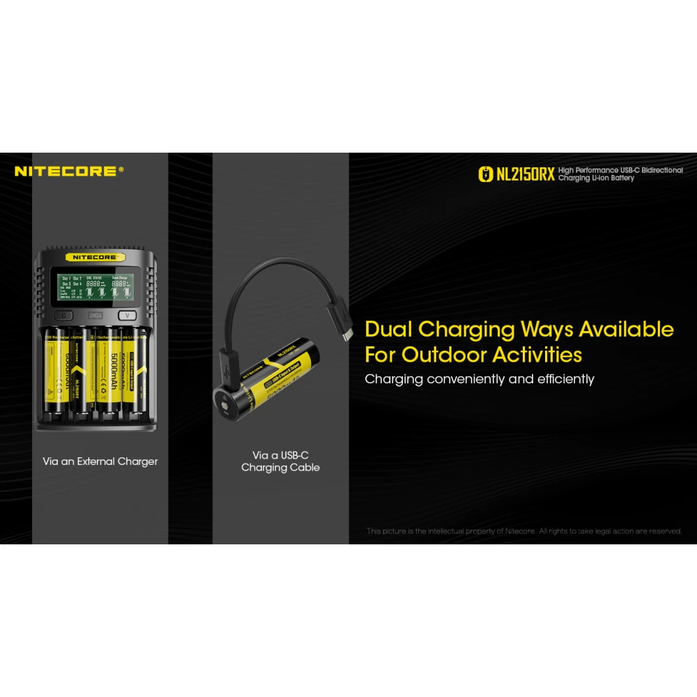 ΜΠΑΤΑΡΙΑ NITECORE 21700/ 5000mAh/ RX , USB-C