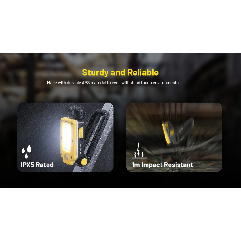 ΦΑΚΟΣ LED NITECORE Multifunctional Triple Output Work Light, NWL20