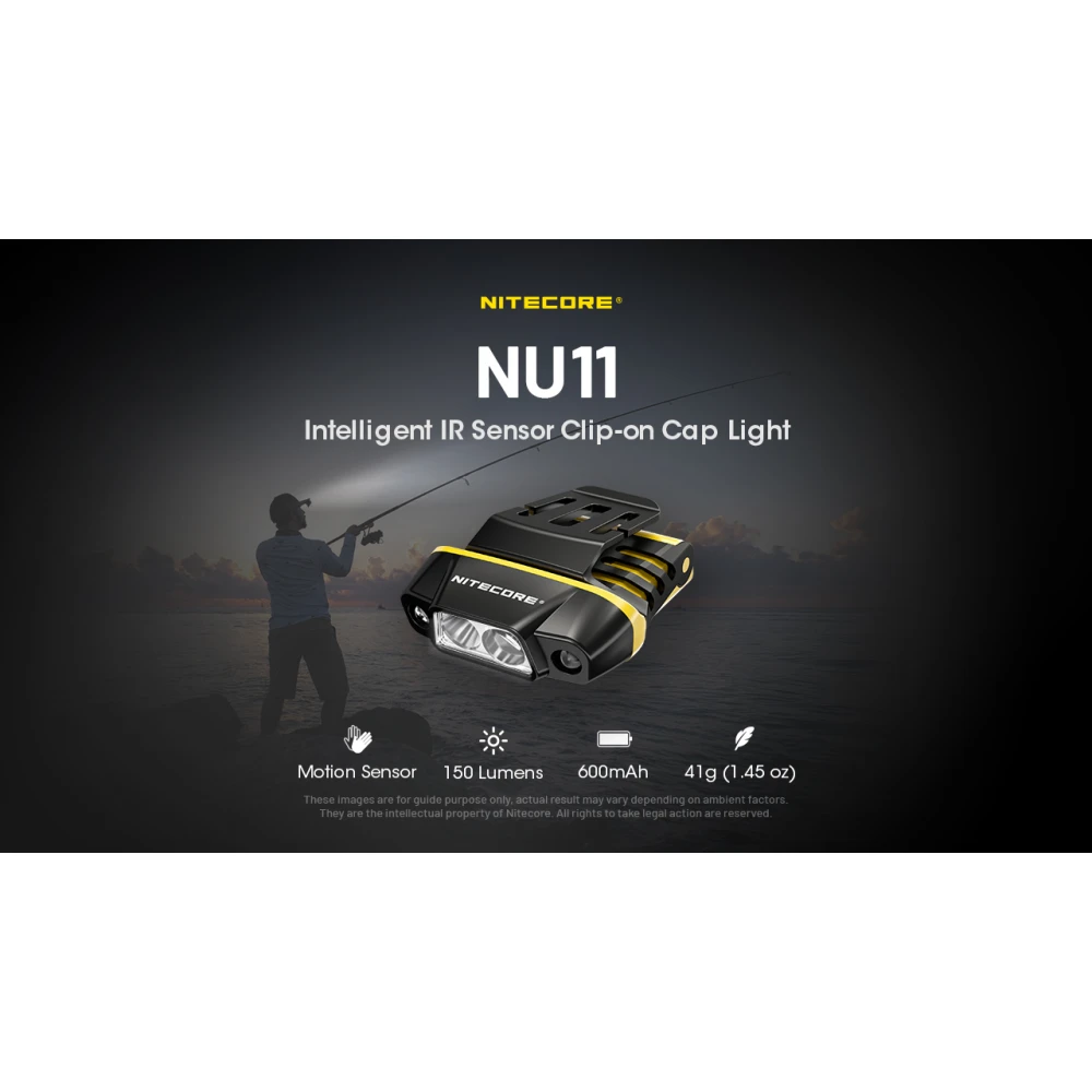 ΦΑΚΟΣ LED NITECORE HEADLAMP NU11, Inteligent IR Sensor