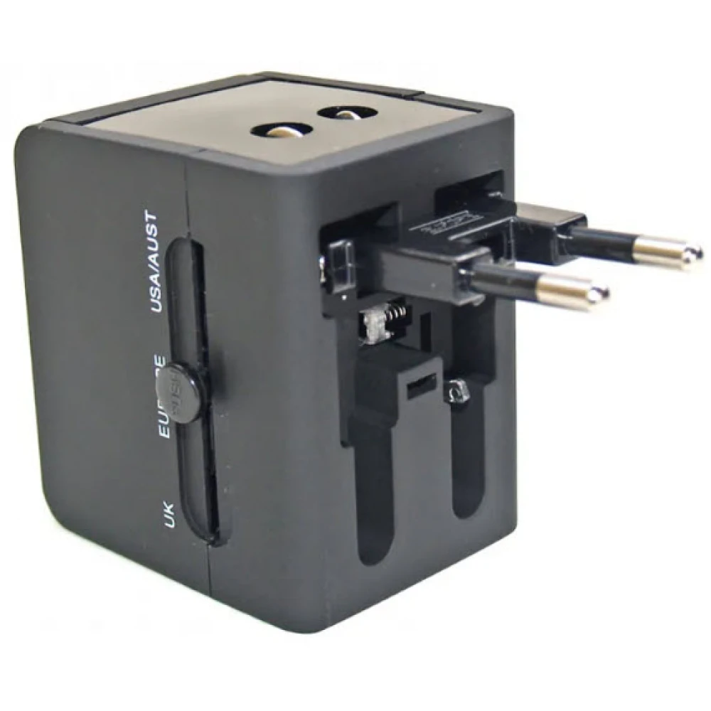 Αντάπτορας Ρεύματος Universal Για 150 Χώρες - Τελευταίο Τεμάχιο