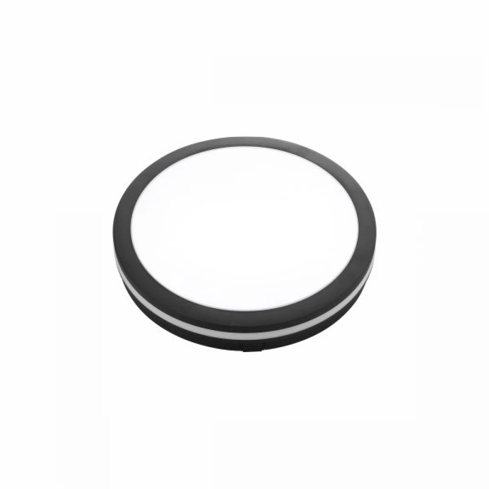 ΠΛΑΦΟΝΙΕΡΑ ΟΡΟΦΗΣ LED 18W CCT ΜΑΥΡΗ ΣΤΡΟΓΓΥΛΗ ΣΤΕΓΑΝΗ