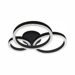 ΠΛΑΦΟΝΙΕΡΑ ΟΡΟΦΗΣ LED CCT 40W 3000K | 4000K | 6000K ΜΑΥΡΟ - Spotlight