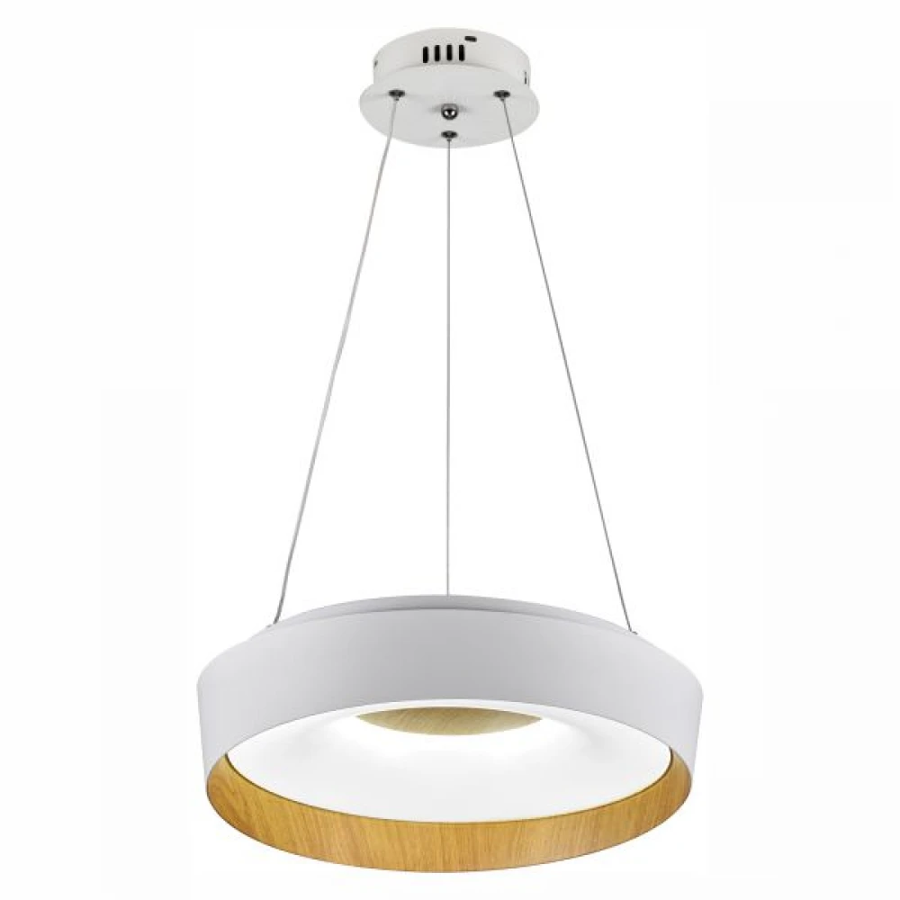 ΠΛΑΦΟΝΙΕΡΑ/ΚΡΕΜΑΣΤΟ  LED CCT 28W 3000K | 4000K | 6000K ΛΕΥΚΟ-ΞΥΛΟ - Spotlight