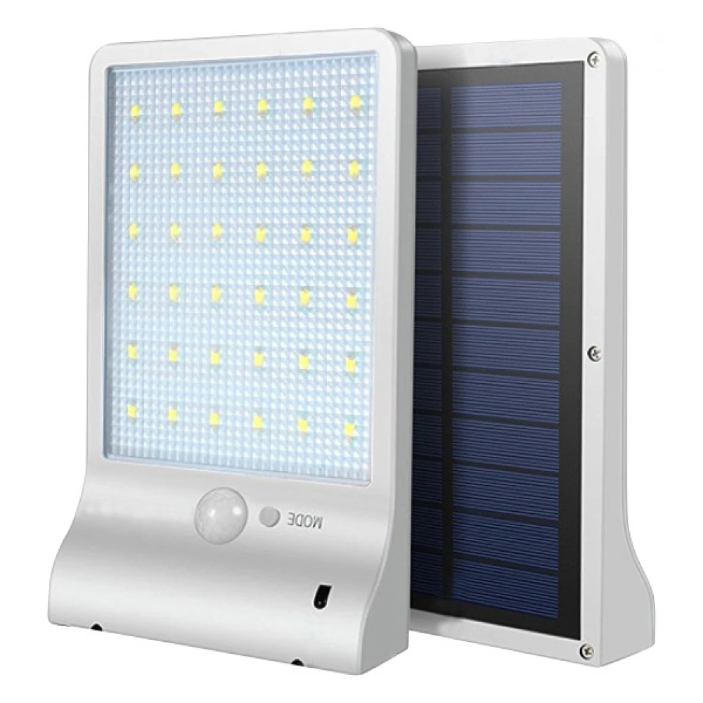 ΗΛΙΑΚΟ ΦΩΤΙΣΤΙΚΟ ΤΟΙΧΟΥ LED ΜΕ ΑΙΣΘΗΤΗΡΑ PIR 4W 6000K Spotlight