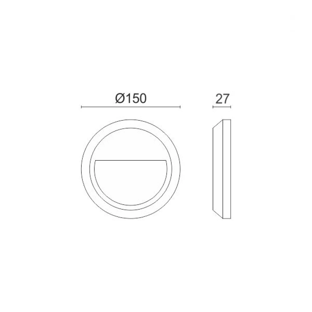ΑΠΛΙΚΑ LED ΕΞΩΤΕΡΙΚΟΥ ΧΩΡΟΥ 1.5W CCT - Spotlight