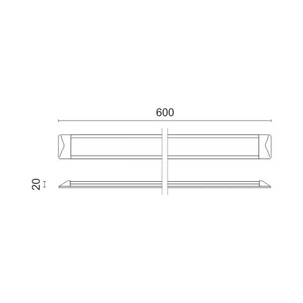 ΓΡΑΜΜΙΚΟ ΦΩΤΙΣΤΙΚΟ LED 18W CCT - Spotlight